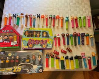 Pez dispenser collection