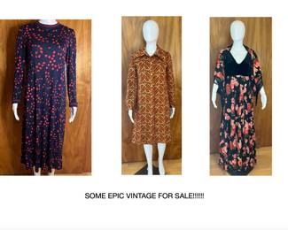 60'S DRESSES AND JACKETS