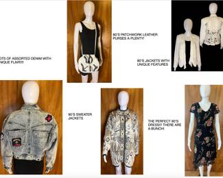 90'S DRESSES , 80'S PURSES