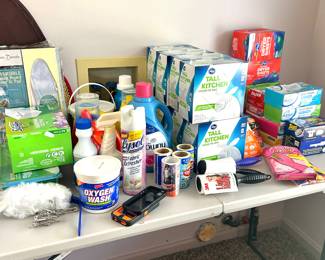 cleaning supplies