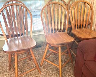 6 windsor barstools