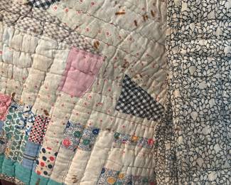 hand stitched quilt 