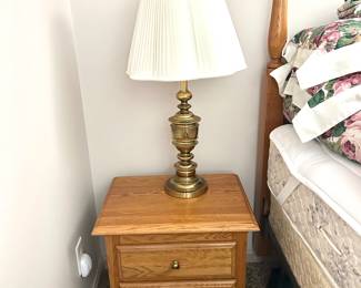 Second oak nightstand