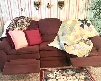 2 recliner sofa 