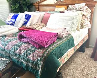 King bed with mattress 