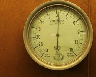 American Schaeffer and Budenberg Ship’s Pressure Gauge