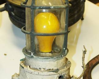 Marine Lamp with Cage