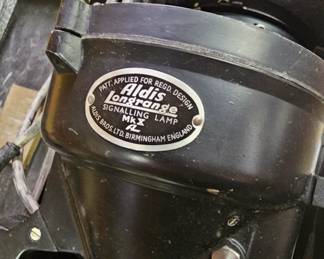 Vintage Aldis Longrange Signalling Lamp