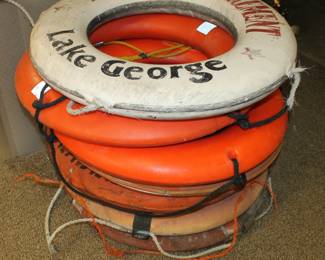 Vintage Buoy Life Rings