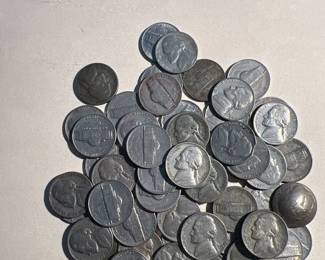 58 Jefferson Nickles Assorted Years