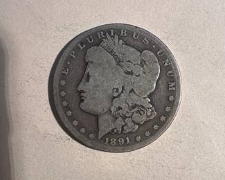 1891S Morgan Dollar