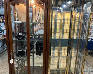 $100 each Display or Curio Cabinets