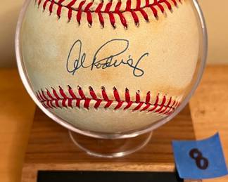 Alex Rodriguez signed baseball