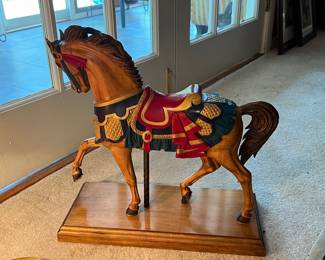 R.D. Lewis Carousel Horse