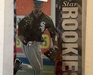 Rookie Michael Jordan baseball card