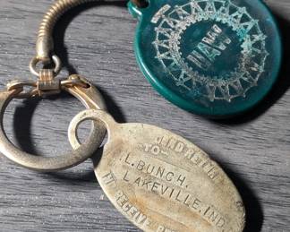 Vintage UAW Keychain