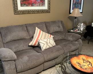 like new both ends are recliners