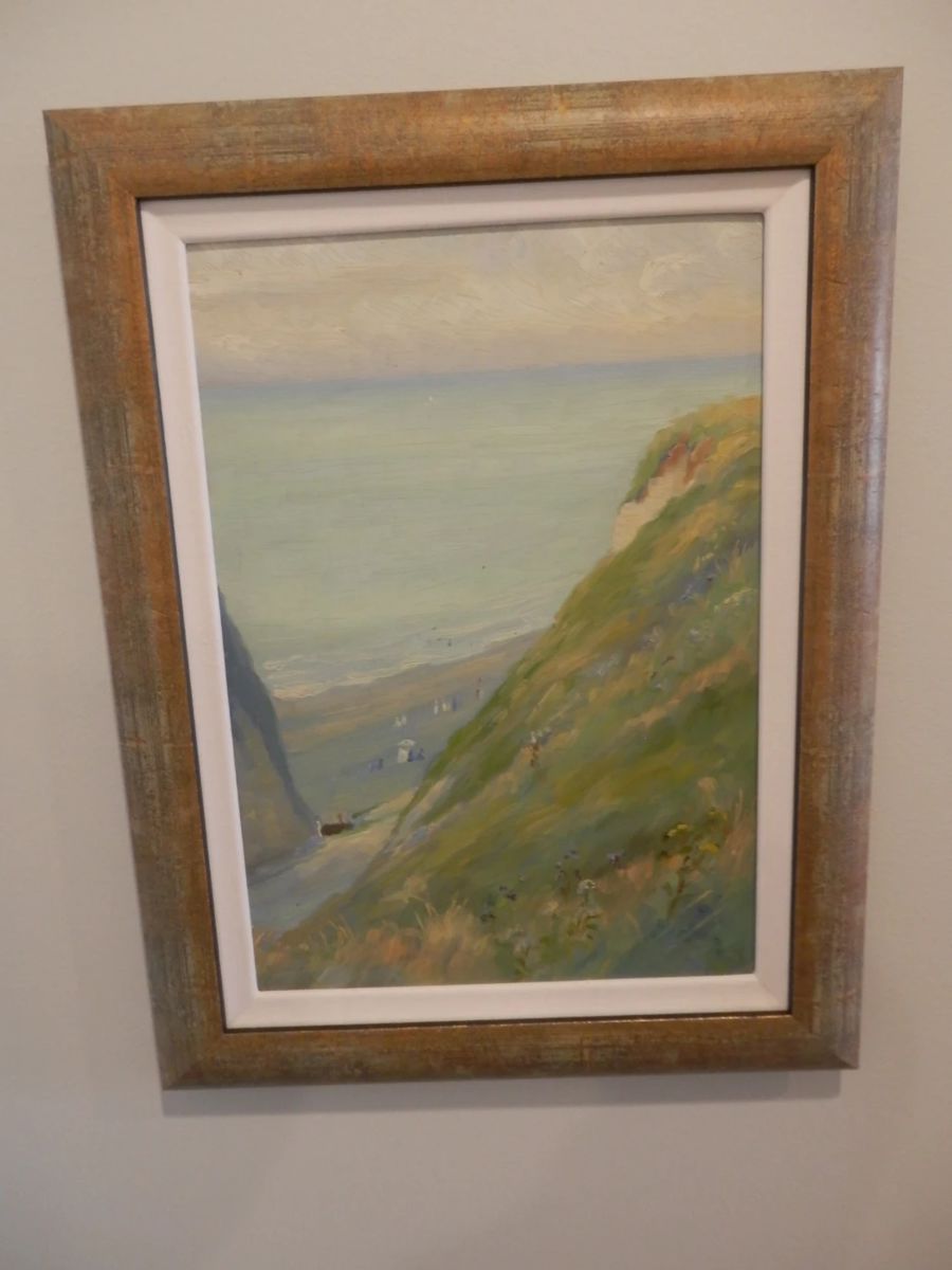 Paul Smyth Oil Painting	Paul Smyth	10" x 14.5" Framed	Oil on board	Signed, The Gap	$295.00