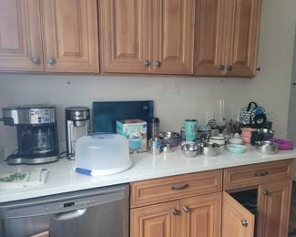 Coffee pots and Dog bowls