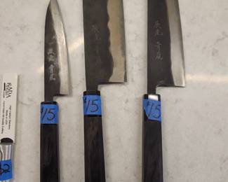 Authentic Japanese kitchen knives