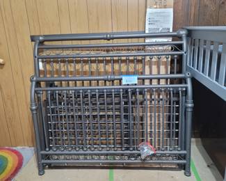 Convertible crib to full sized frame
