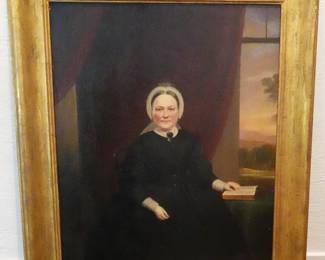 18c DUTCH OIL ON CANVAS FRAMED