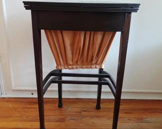 ANTIQUE ENGLISH SEWING WORK TABLE