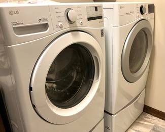 2021 LG Direct Drive Washer Dryer Set