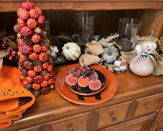 Halloween and fall decor