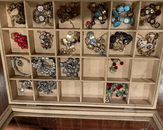 Vintage custom button bracelets