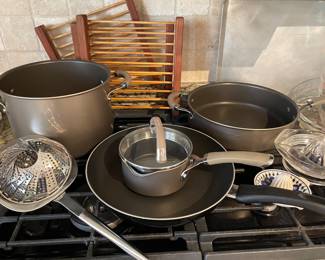 Pots and pans and kitchen essentials