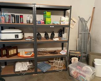 ironing board, and home essentials