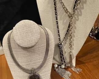 Large format and long necklaces by Brighton
