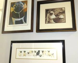 Adorable Pug Prints