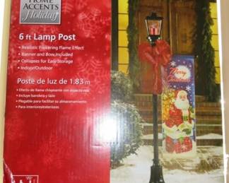 Home Accents Holiday 6 ft Lamp Post