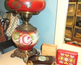 Gone With The Wind Electric Hurricane Lamp, Decorative Boxes