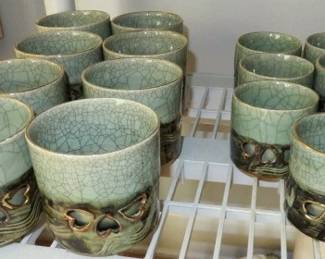 Vintage Somayaki Ware Teacups