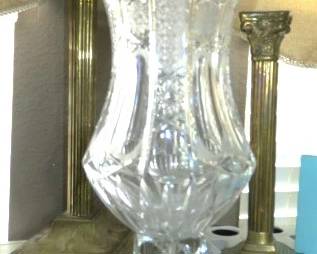 Cut Crystal Vase