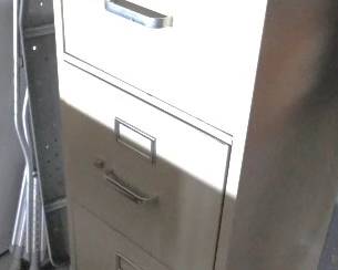 Metal 4 Drawer File Cabinet