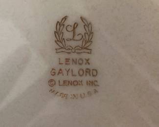 20 pieces of "Gaylord" by Lenox
