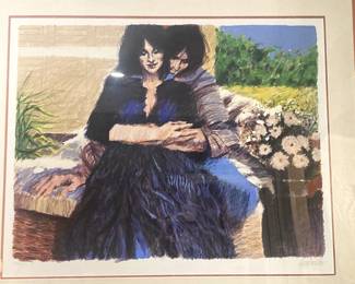 Framed and matted art