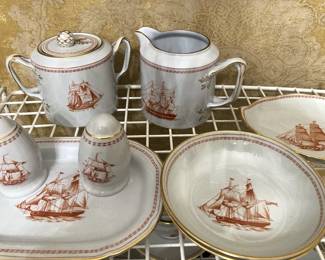 56 pieces of Spode "Trade Winds" - made in England