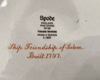 Spode "Trade Winds" - made in England
