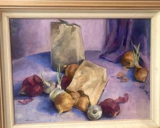 Still-life by Artist M A Jennings