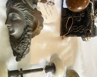 Antique door knocker/knobs