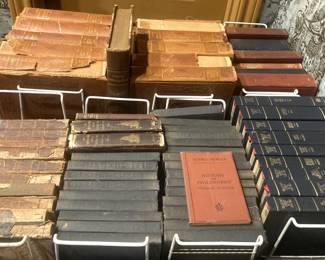 Many very old books