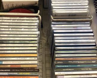 Some of the many CD's