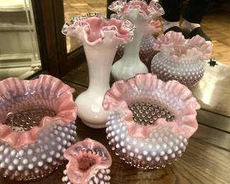 Vintage hobnail Fenton