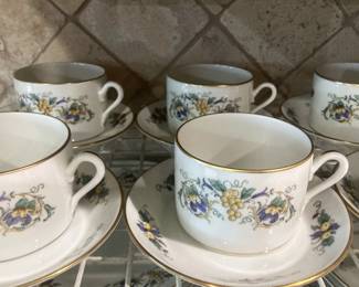 41 pieces of "Capri" - Richard Ginori Italian china