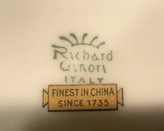 41 pieces of "Capri" - Richard Ginori Italian china